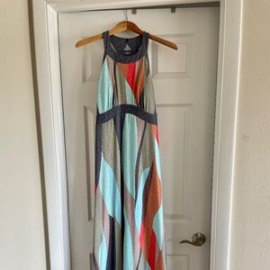 Prana Calexico Maxi Dress, Size Small